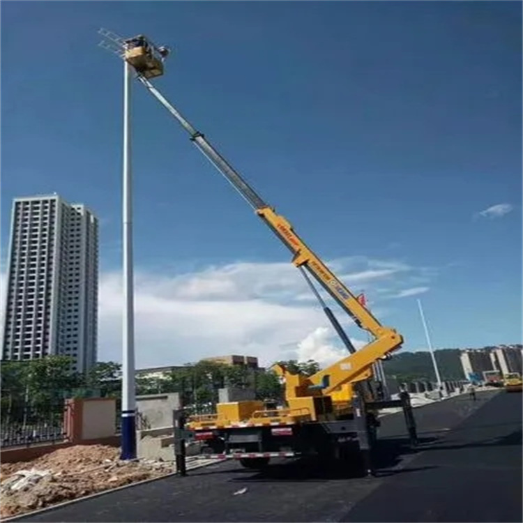 定南县维修路灯的曲臂升降车出租