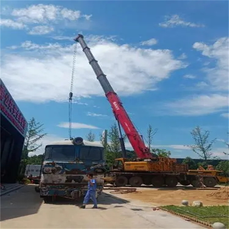 定南县50吨吊车租赁电话一键获取！满足工厂搬迁、设备吊装等多种场景需求